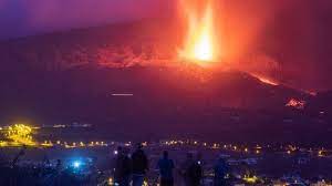 Canary Islands volcano