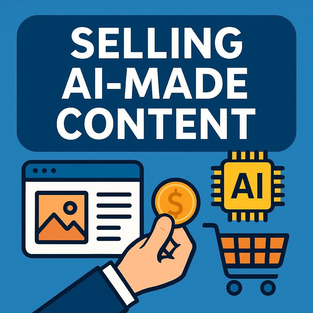 Selling AI‑Made Content