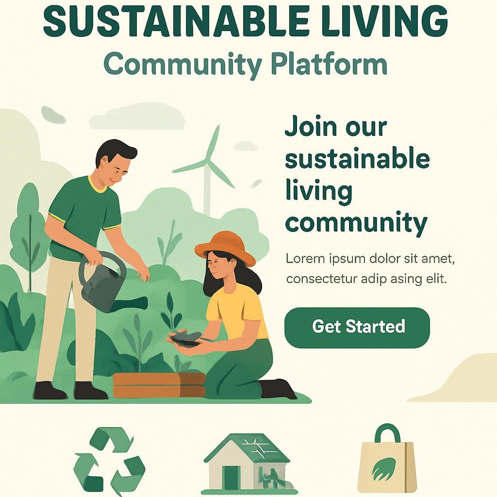 Sustainable Living Community Platform