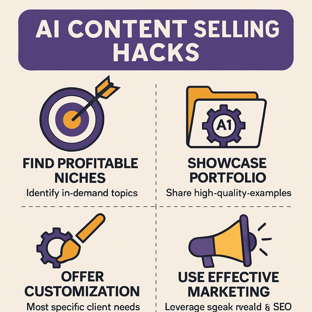 AI Content Selling Hacks
