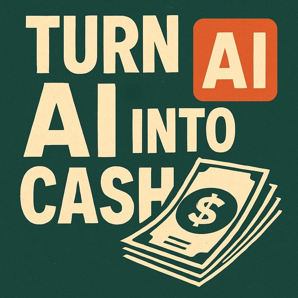 Turn AI Into Cash