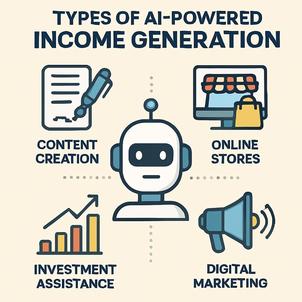 Types of AI-Powered Income Generation