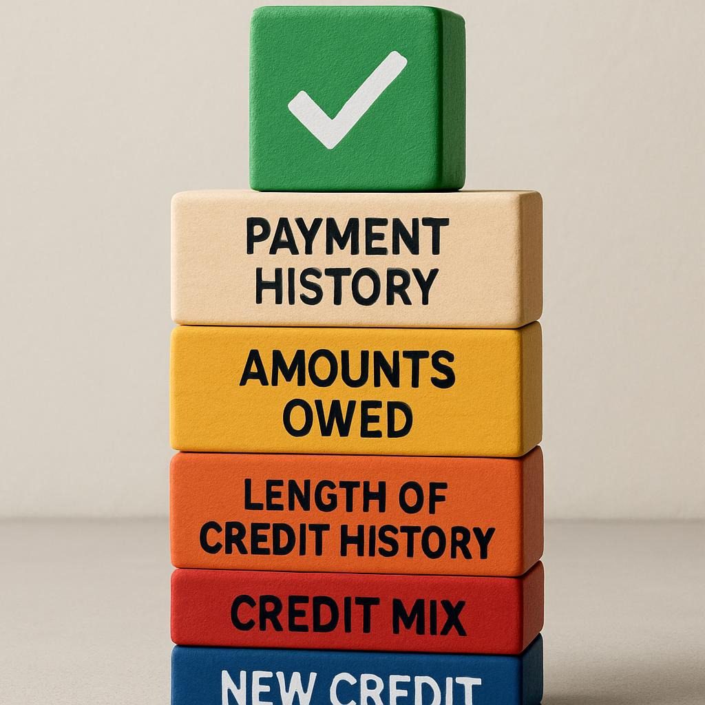 Credit Score Building Blocks